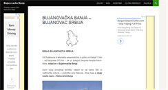 Desktop Screenshot of bujanovackabanja.org