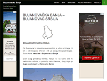 Tablet Screenshot of bujanovackabanja.org